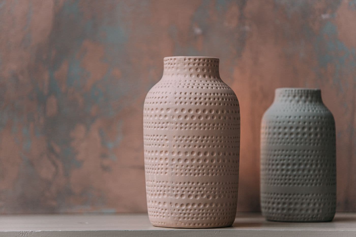 Hand-Thrown Stoneware Vase
